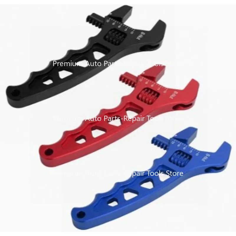 Suitable for Automotive Modification Parts, Adjustable Aluminum Adjustable Wrench AN3-AN12 Oil Pipe Joint Wrench