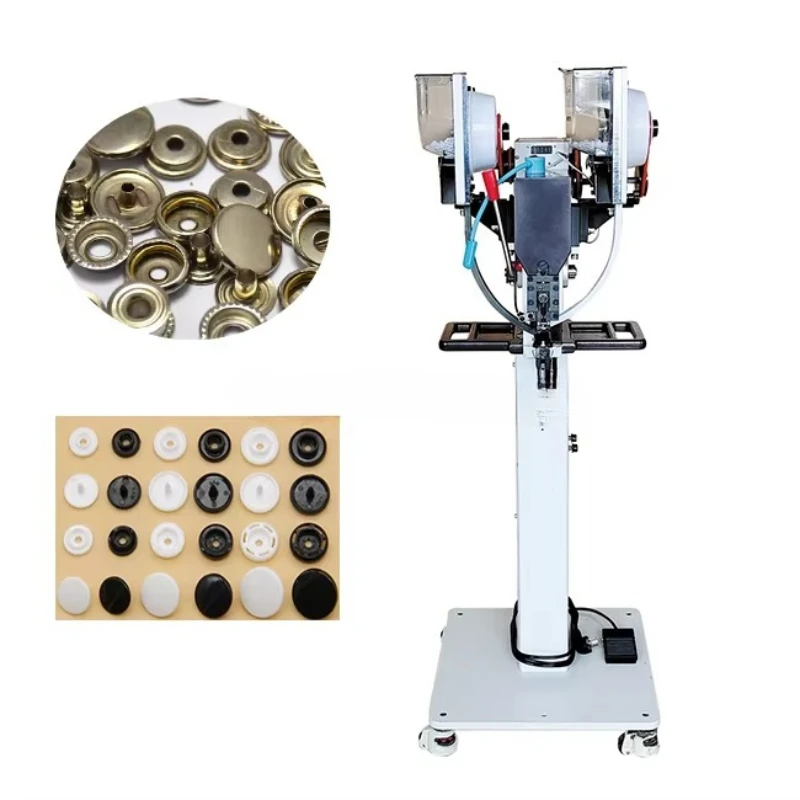 Electric button fastening sewing machine fastening machine