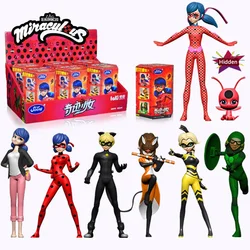 Miraculous Ladybug Model Toy Collection Action Figure Blind Box Cat Nior Queen Bee Rena Rouge Marinette Children Birthday Gifts