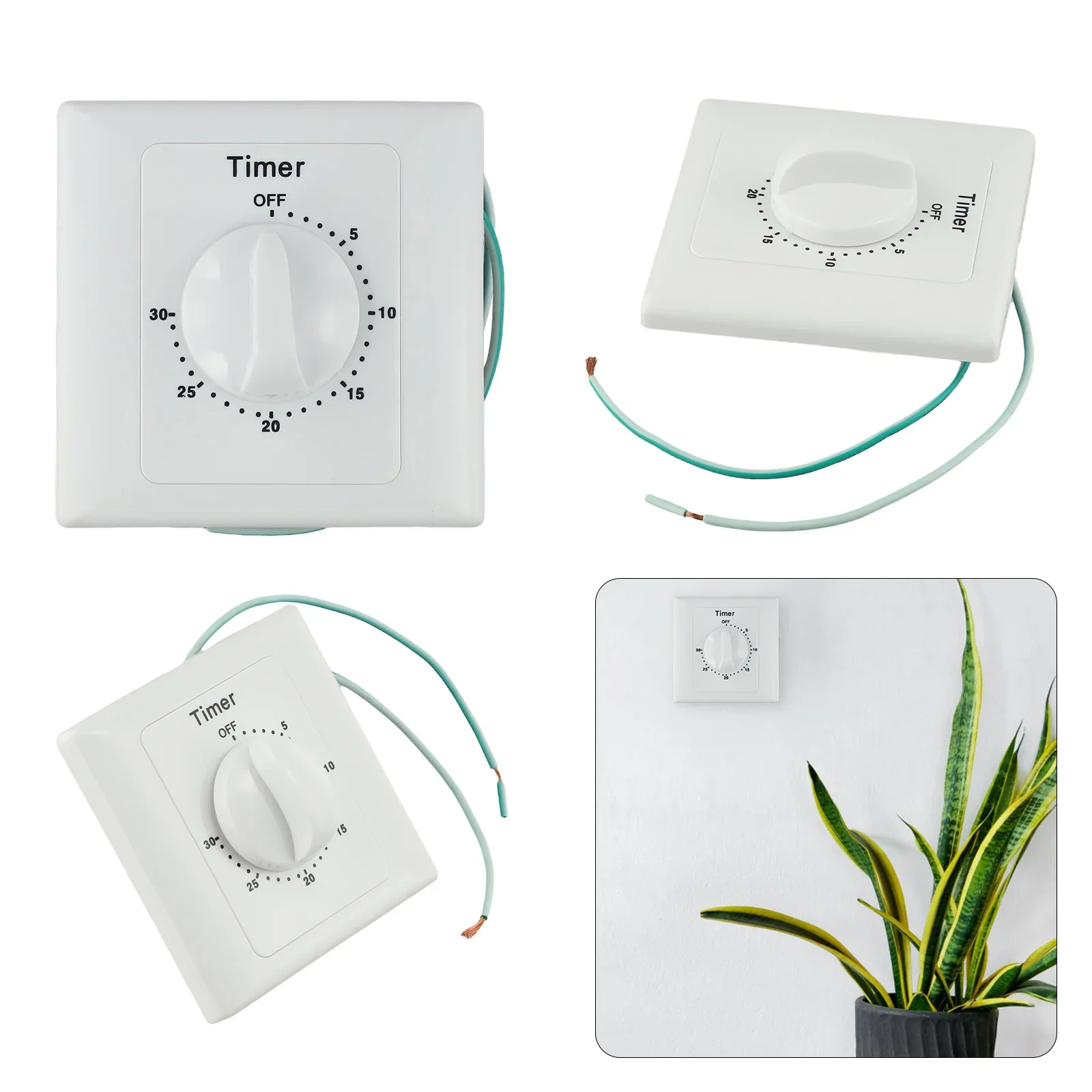 AC100 240v Countdown Timer High Accuracy Timer Mechanical Electronic Operation Suitable For Various Appliances
