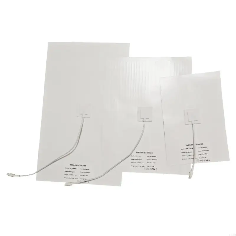 L4MBB Mirror Film Anti-FOG Film Film Sticker Late-Mist Protector 110 فولت التسخين المضاد للأفلام
