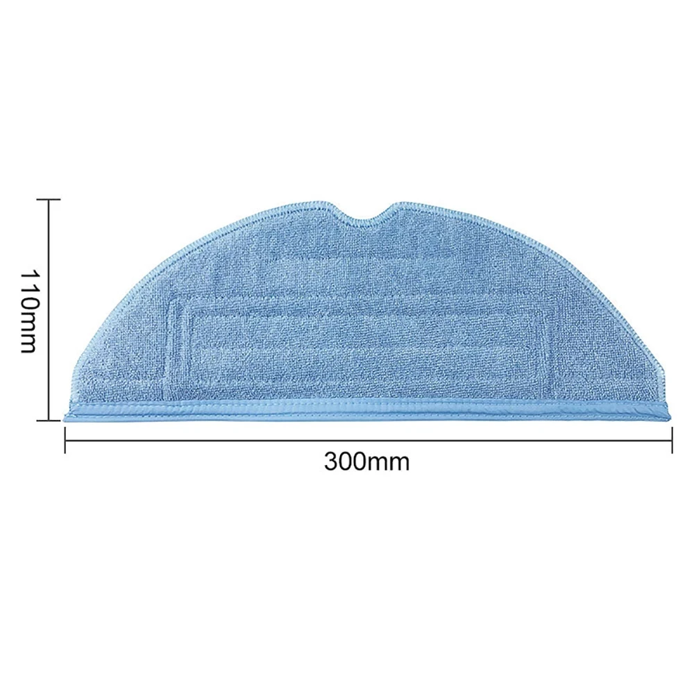 Washable Reusable Mop Cloth Pads Replacement for Xiaomi Roborock S7 S7MaxV Ultra Vacuum Cleaner Parts Microfiber Soft Pad Colth