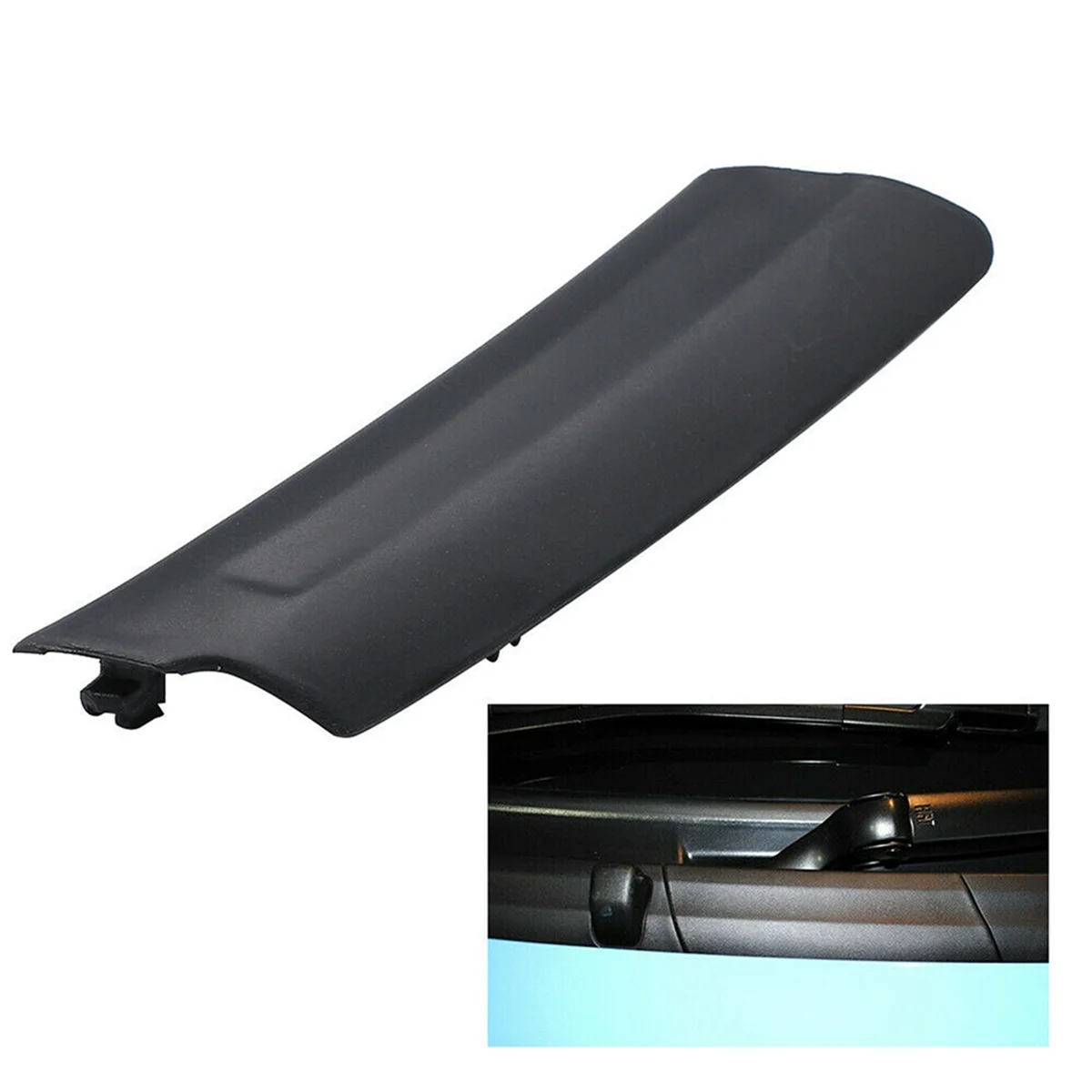 Wiper Panel Scuttle Cover Trim 735452714 735452712 for Fiat 500/500 for Abarth for Right-Hand Drive