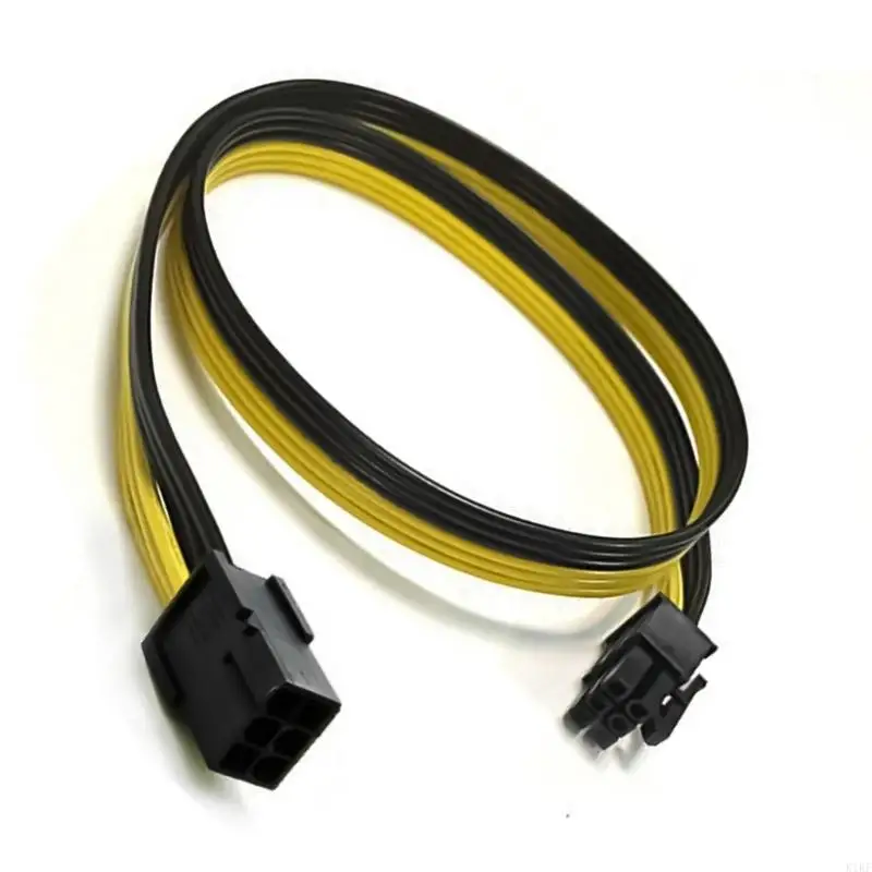 PCIEXpress 6Pin Mężczyzna do żeńskiego kabla adaptera zasilania do kart graficznych K1KF