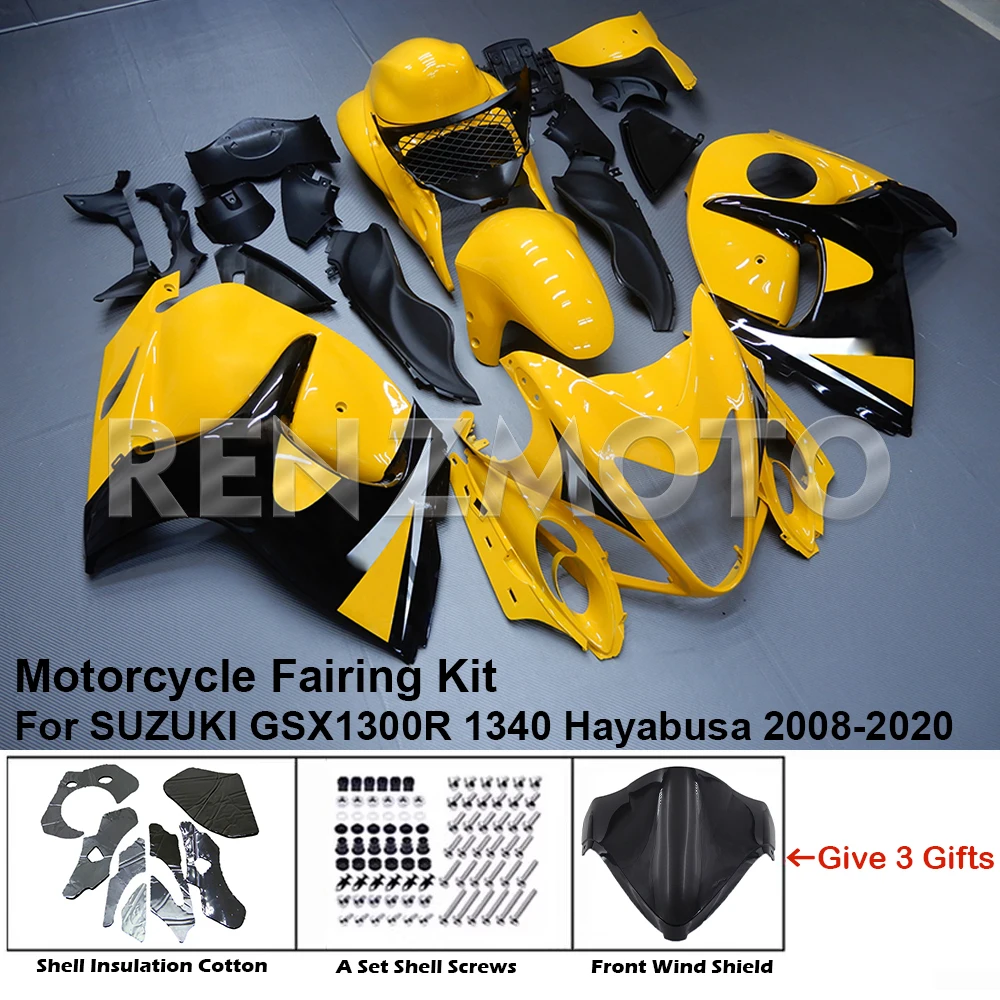 

S1308-102a Motorcycle Fairing Set Body Kit Plastic For SUZUKI GSX1300R 1340 Hayabusa 2008-2020Accessories ABS Injection Bodywork