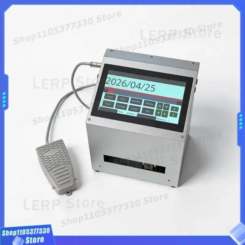 Portable Handheld Inkjet Printer 12.7mm 25.4mm Width for Date Code Expiry Batch Number Printing on Cardboard Box Bottle Metal