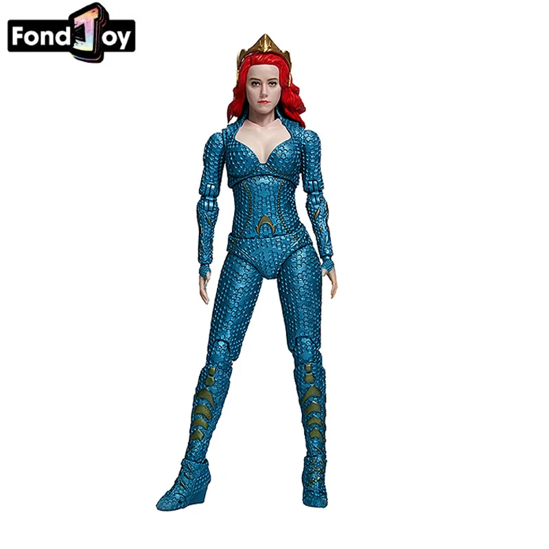 

Original Fondjoy DC Aquaman And the Lost Kingdom 1/9 Mera Action Figure Anime Model Collectible Toys Gift