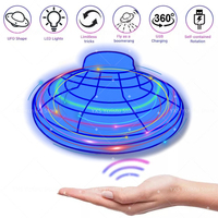 Mini Flying Ball Toys Magic Ball Flying Spinner Flight Gyro UFO Fingertip Drone Aircraft induction gyroscope Decompression Toy