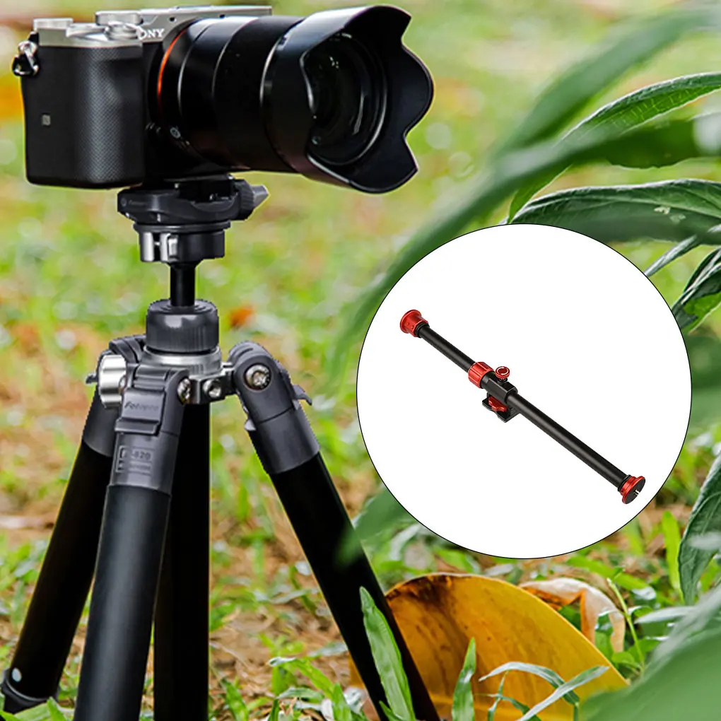 Horizontal Bar Camera Tripod Rotatable Multi-Angle Extendable Extension Steeve with Locking System Photography Fixtures