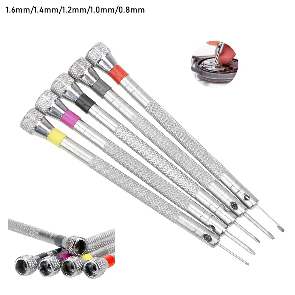 Screwdriver Kits Screwdrivers Stainless Steel Tools Slotted Cross 2.56inch 5 Pcs Outdoor Industrial High Quality