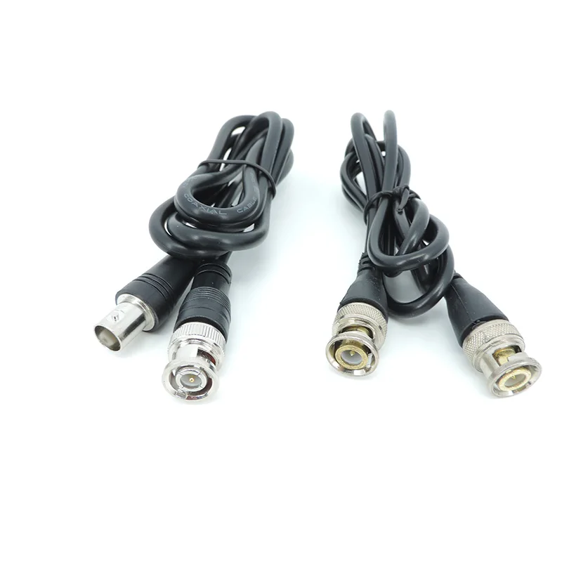 BNC Stecker auf Stecker weiblich Adapter Dual-Head-Kabel Video-Anschluss Verlängerung Pigtail-Draht für CCTV-Kamera-Zubehör 0,5 m-3 Meter  