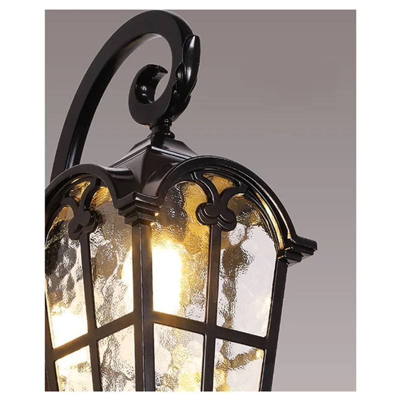 

【GIFT】Wall Mount Sconce Outdoor Wall Lantern, E26 Socket Waterproof Exterior Light Fixture For House Patio