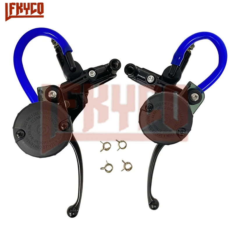 Universal 22mm 7/8 Motorcycle Hydraulic Front Brake Pump Master Cylinder Clutch Reservoir Lever Motocross for Yamaha LC135 LC150
