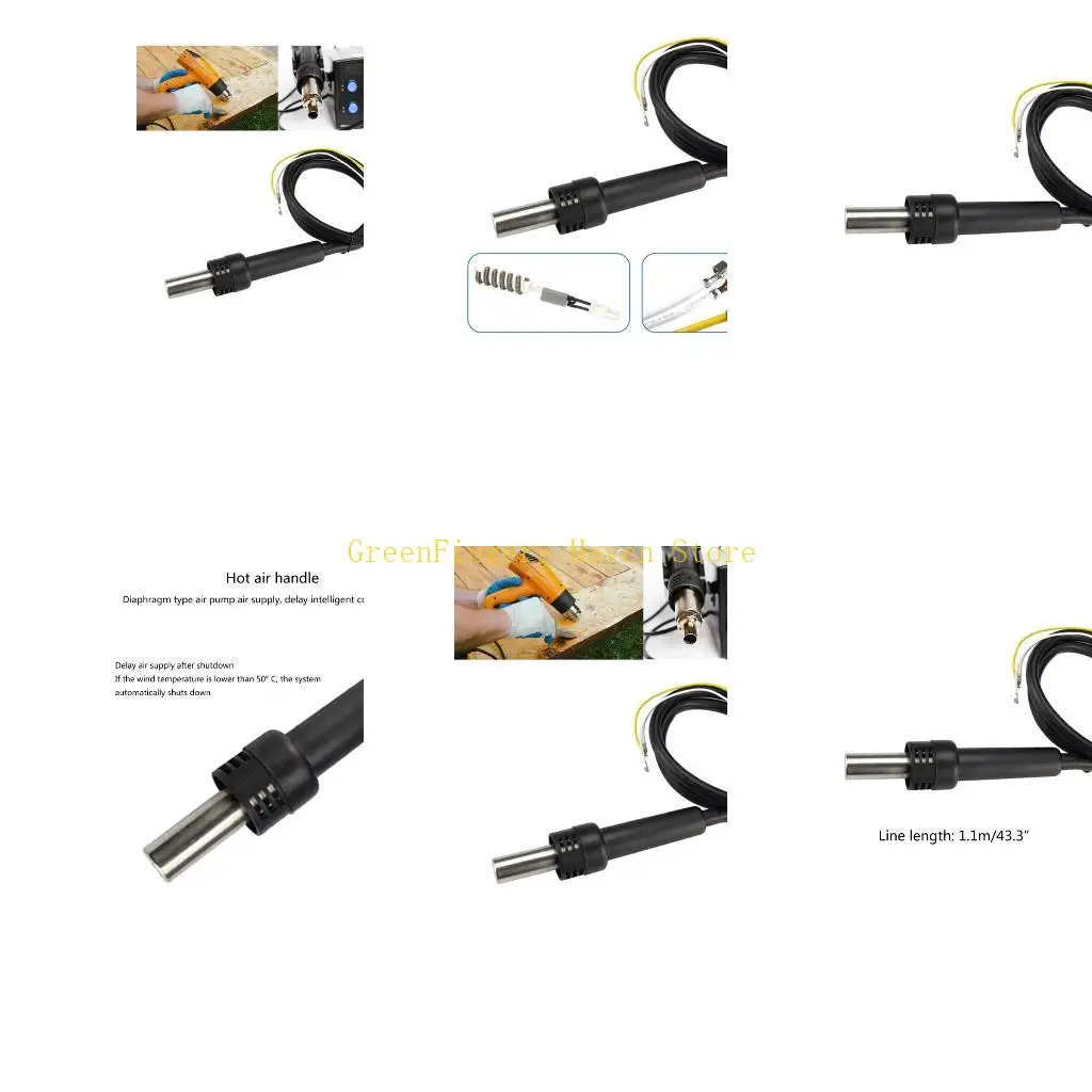 

F68D Мини-феновые пистолеты Ручка DIY Ремесла Портативные тепловые воздушные пистолеты Инструмент для GORDAK 850B