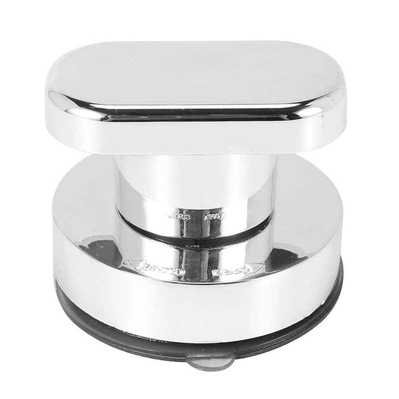 A08M-Sucker 핸들 도어 냉장고 서랍 욕실 당겨 손잡이 벽 마운트 난간 나사 없음 가구 하드웨어