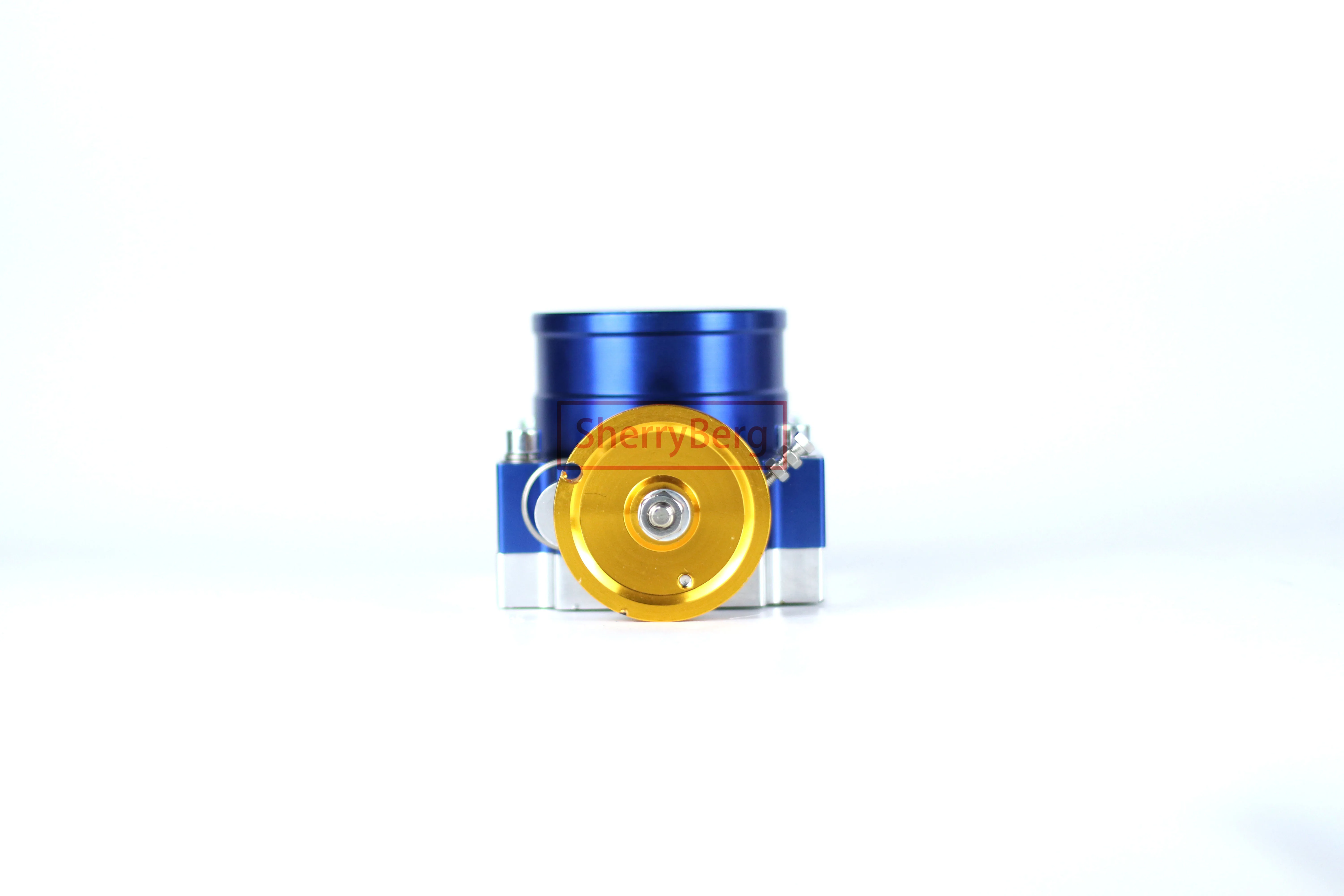 SherryBerg New 80MM 80 mm Aluminum PERFORMANCE Throttle Body FOR Honda B16 B18 FOR Civic ACURA Integra SI CRX GSR BLUE Color