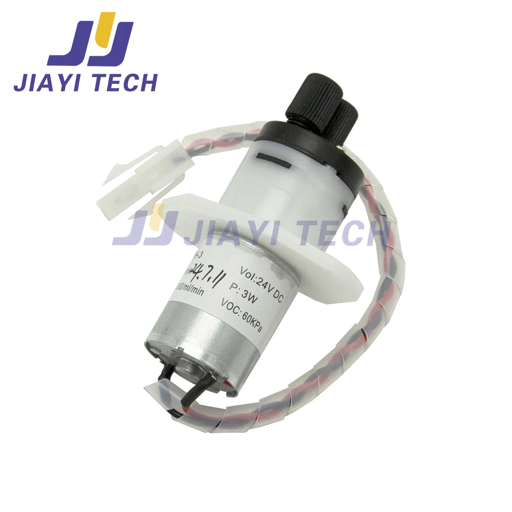 1Pc 24V 3W UV FH-3 Ink Pump 200-300ml/min Air Diaphragm Ink Pump for UV Inkjet Printer