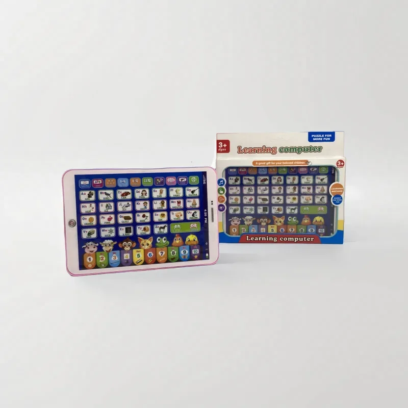 Tablette de Simulation anglaise, modèle de jouet, Machine d'apprentissage, écran tactile, Machine de lecture de points, éducation de la petite enfance pour enfants