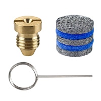 1.0-14MM Foam Cannon Orifice Nozzle Tips With Foam Maker Mesh Filter High Pressure Foam Wash Accessories Replacement