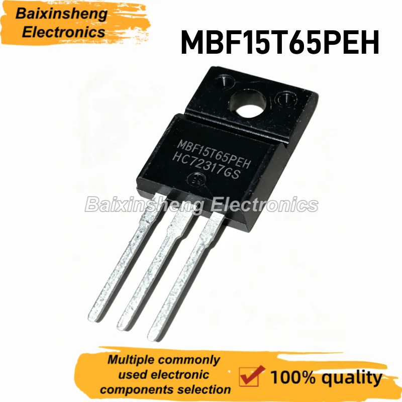 10PCS MBF15T65PEH 30A650V TO-220F IGBT Power Transistor for Power Frequency Conversion Circuit