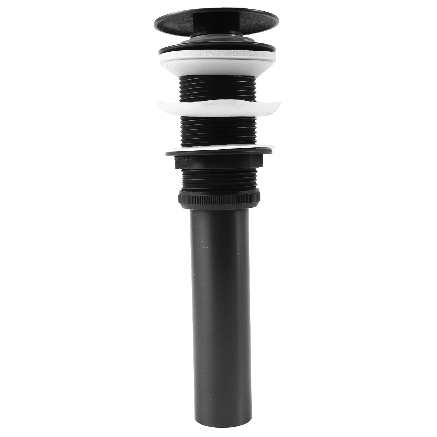 

Basin Bottle Trap Metal Bathroom Sink Siphon Drains With Drain Black P-Trap Pipe Waste