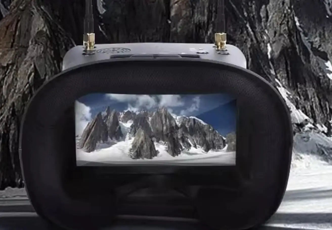 

008D 5,8G 40CH 4,3 дюйма 800*480 Видеогарнитура HD DVR Различные очки FPV с аккумулятором для EV800D RC Модель RC FPV Дрон