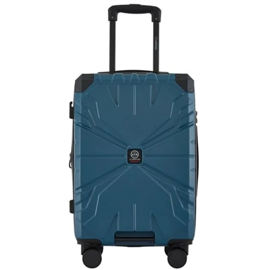 

Чемодан ATG Alpine 22 дюйма, расширяемый, на колесиках, с жестким корпусом, для ручной клади