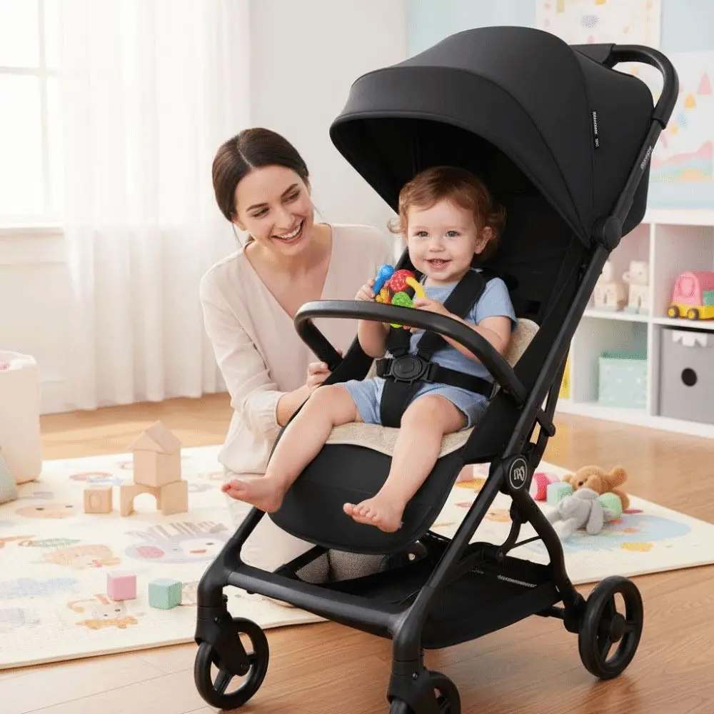 Water-Absorbent Baby Stroller Seat Cushion Stain-Proof Nonslip Design Strollers Liner Comfortable Anti-dirty Seat Pad Baby