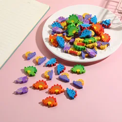 10 teile/los niedlichen Cartoon Dinosaurier Radiergummi Gummi Bleistift Radiergummis kleine Dinosaurier Tier Radiergummi Kawaii stationäre Kinder Schul bedarf