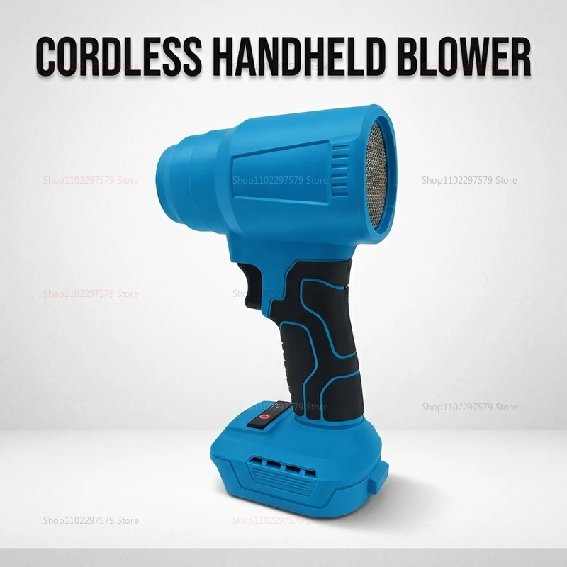 

18V Brushless Cordless Air Blower High Volume Compressed Air Duster with Dust Collector for Electronics Car and Power Tool