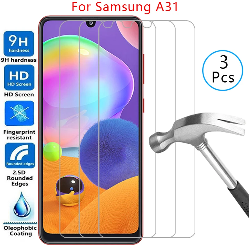 tempered glass for samsung galaxy a31 phone case on samsunga31 galaxya31 a 31 31a 4g 5g back cover 360 galax galxy glaxy a31case