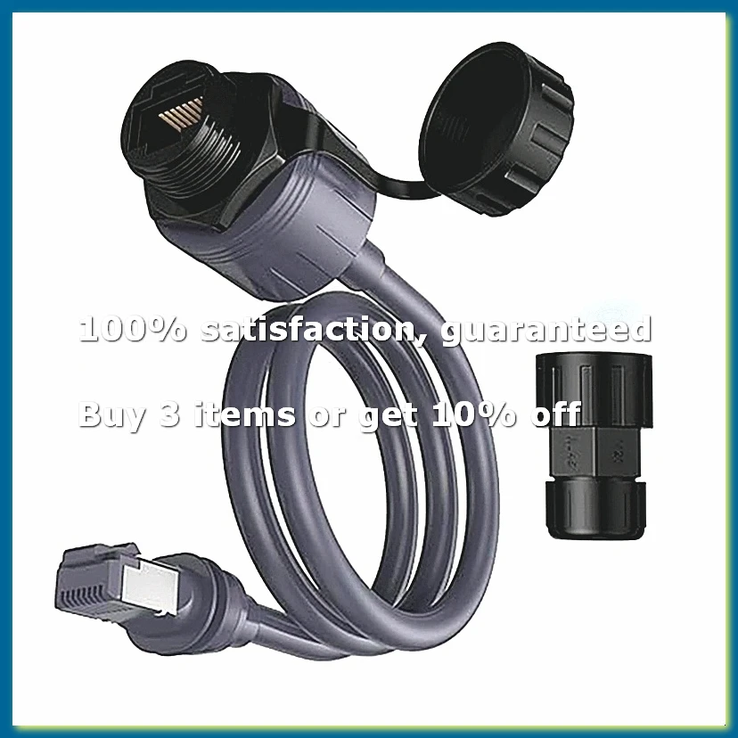 Ethernet Adapter Gen 3 Mini Cable Extension to RJ45 Coupler Waterproof for Gen 3 Dish-DT30