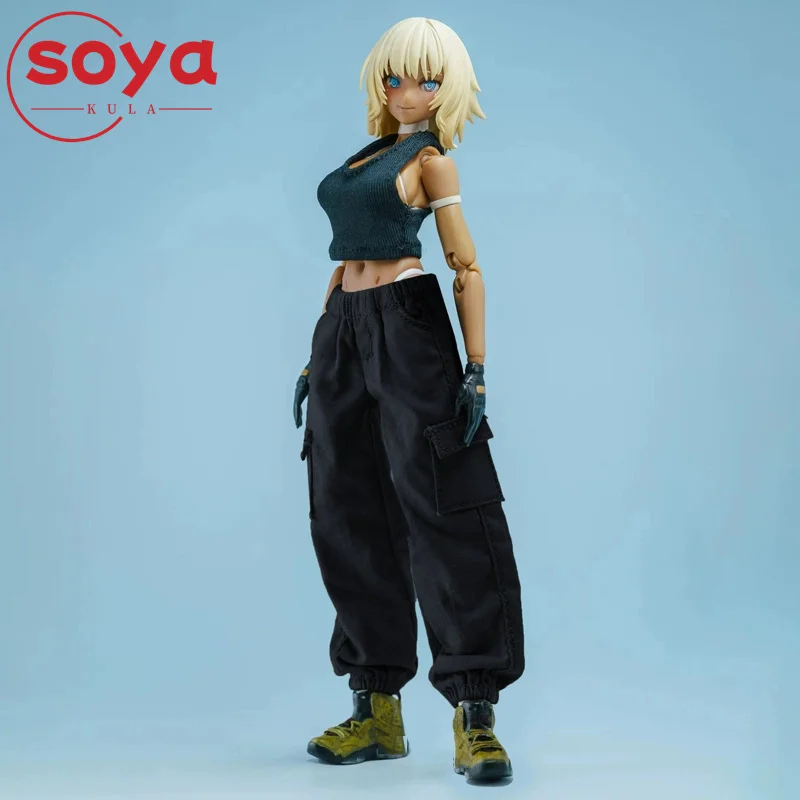 1/12 Bilancia Femminile Gilet Corto Tuta Vestiti Modello Misura 6 '' Romankey CRAZY FIGURE Lumaca Conchiglia Soldato Action Figure Corpo Bambole