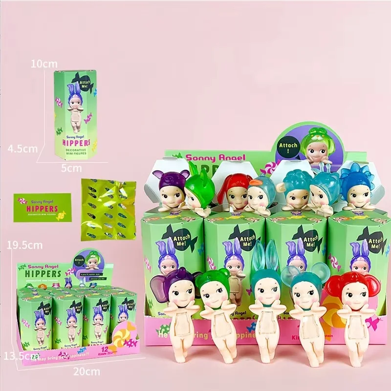 

New Sonny Angel Party Angel Series Hand Made Trend Blind Boxed Car Ornaments Sticky Mobile Phone Decoration Hand Made Animation