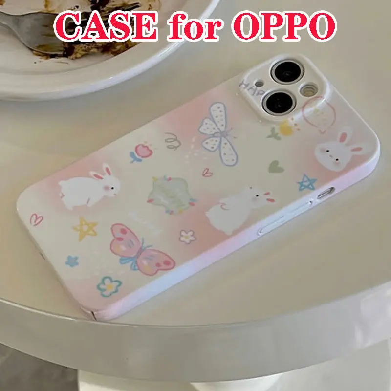 New Hard Case for OPPO Reno10 Reno8T Reno7 Reno6 Reno5 Reno4 Reno3 Reno2 Reno8 T Pro Reno7 Z 4G 5G Fashion Casing Cover