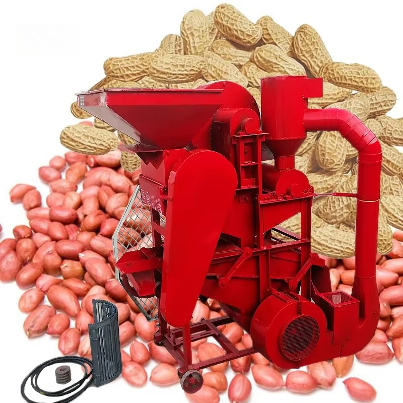

High Performance Peanut Shelling Machine Price Peanut Shell Breaking Machine Peanut Thresher Machine for Sale