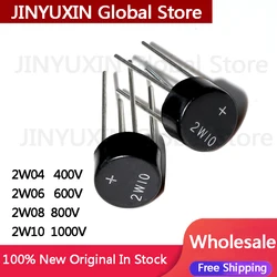 20Pcs New 2W04 400V 2W06 600V 2W08 800V 2W10 1000V 2A Bridge Rectifier Rectifier Bridge In Stock Wholesale