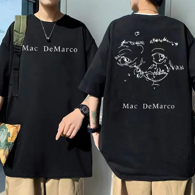 

Mac Demarco One Wayen G Album Graphic Printed Tshirt Male Oversized T-shirts Men Women Lndie Pop Rock Alternative Music T Shirts