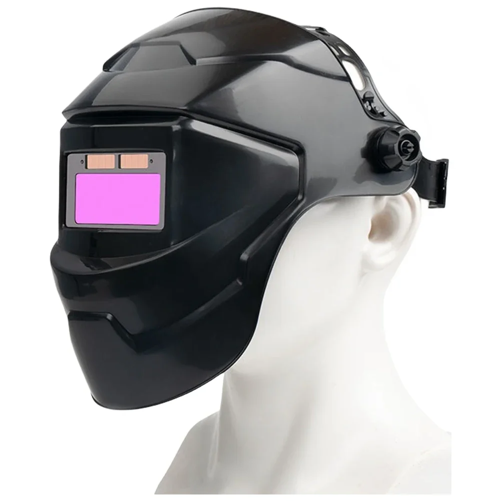 Welding Masks Auto Darkening Solar Power Welding Facemask Automatic Variable Light Adjustment True Color for Arc Weld Grind Cut