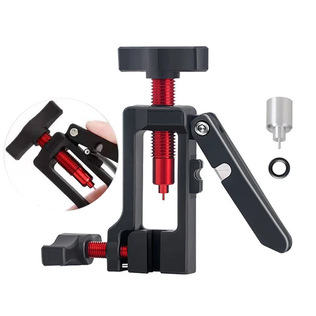 2-in-1-Fahrrad, hydraulische Scheibenbremse, Ölnadel, Werkzeuge, Treiber, Schlauchschneider, Kabeltange, Olive Connector Insert BH59 BH90, Installationspresse