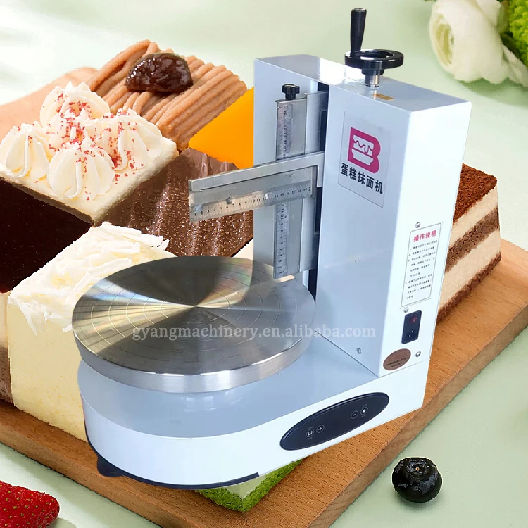 高品質パンケーキクリームスプレッド均質化製造機自動ケーキデコレーションマシン