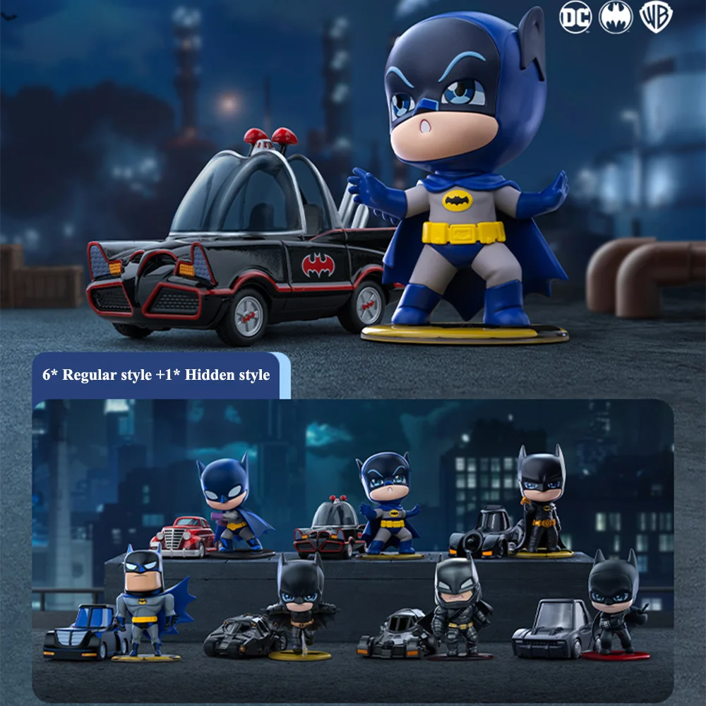 Blind Box Genuine Figure Batman 85th Anniversary Series Mystery Box Cute Batman Figures Toy Anime Film Figures Surprise Kid Gift