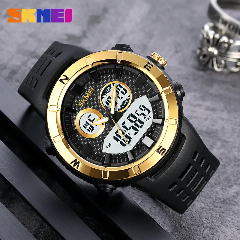 Skmei Outdoor Multi-Functional Student Sports Watch Men's Waterproof Fashion Electronic Watch