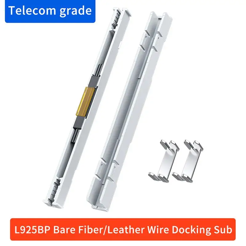 Fiber Mechanical Splice Connector High Precision Single Mode Cold Splice for Flat Drop Cable 2/5/10Pcs for Outdoor Line Repair