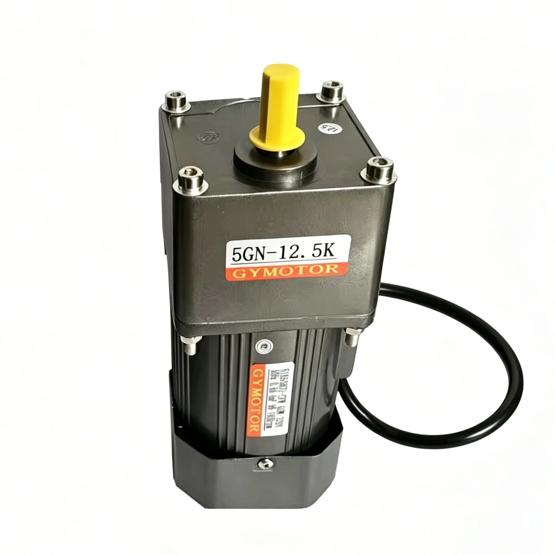60W AC 220V Single-Phase Shaft Diameter 12mm / 15mm Variabale Speed Gear Motor 5GU Gearbox Adjustable Speed AC Motor
