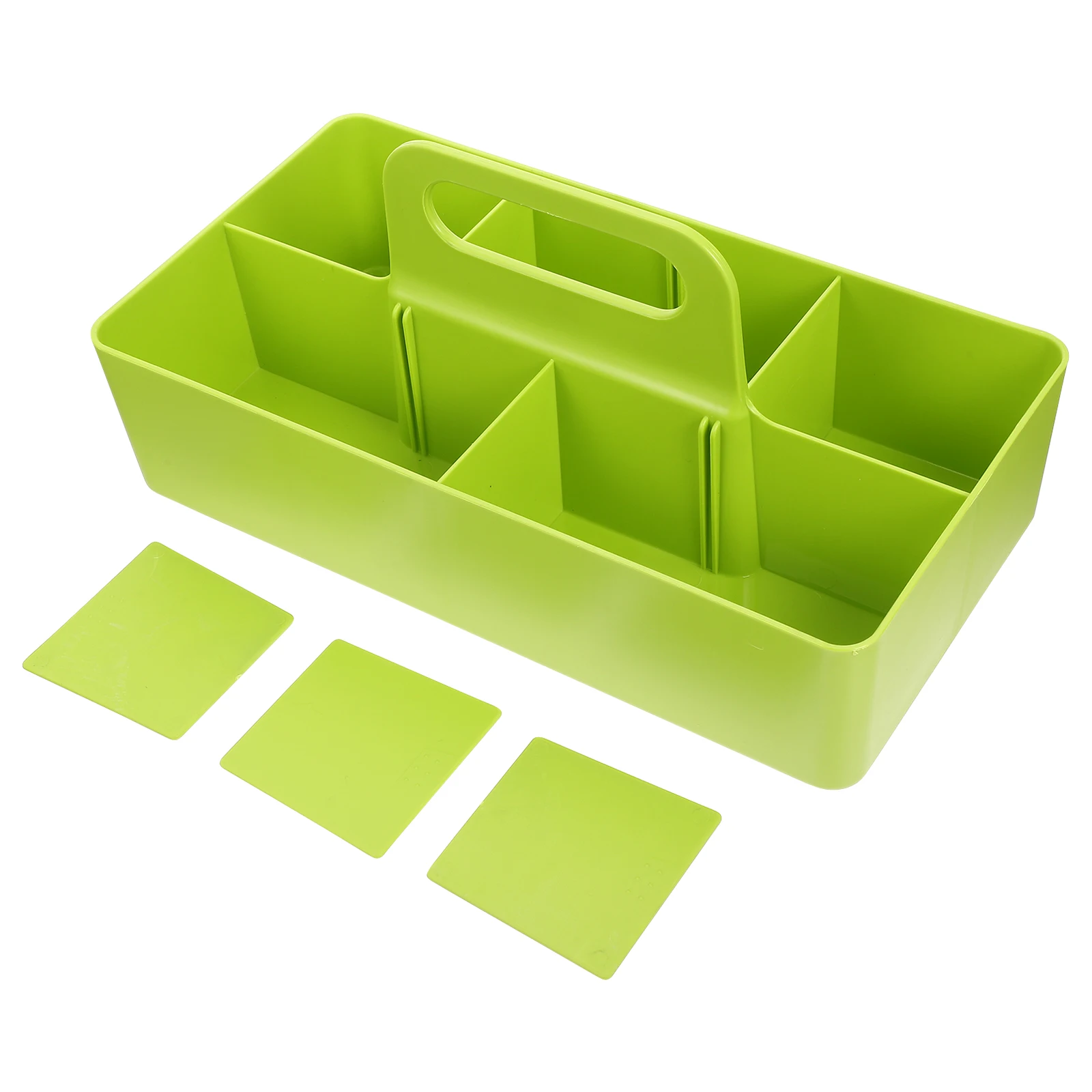 

Thickened Storage Box ABS Strong Durable Multipurpose Organizer Handheld Desktop Case Tool Holder Bathroom Kitchen Office Use