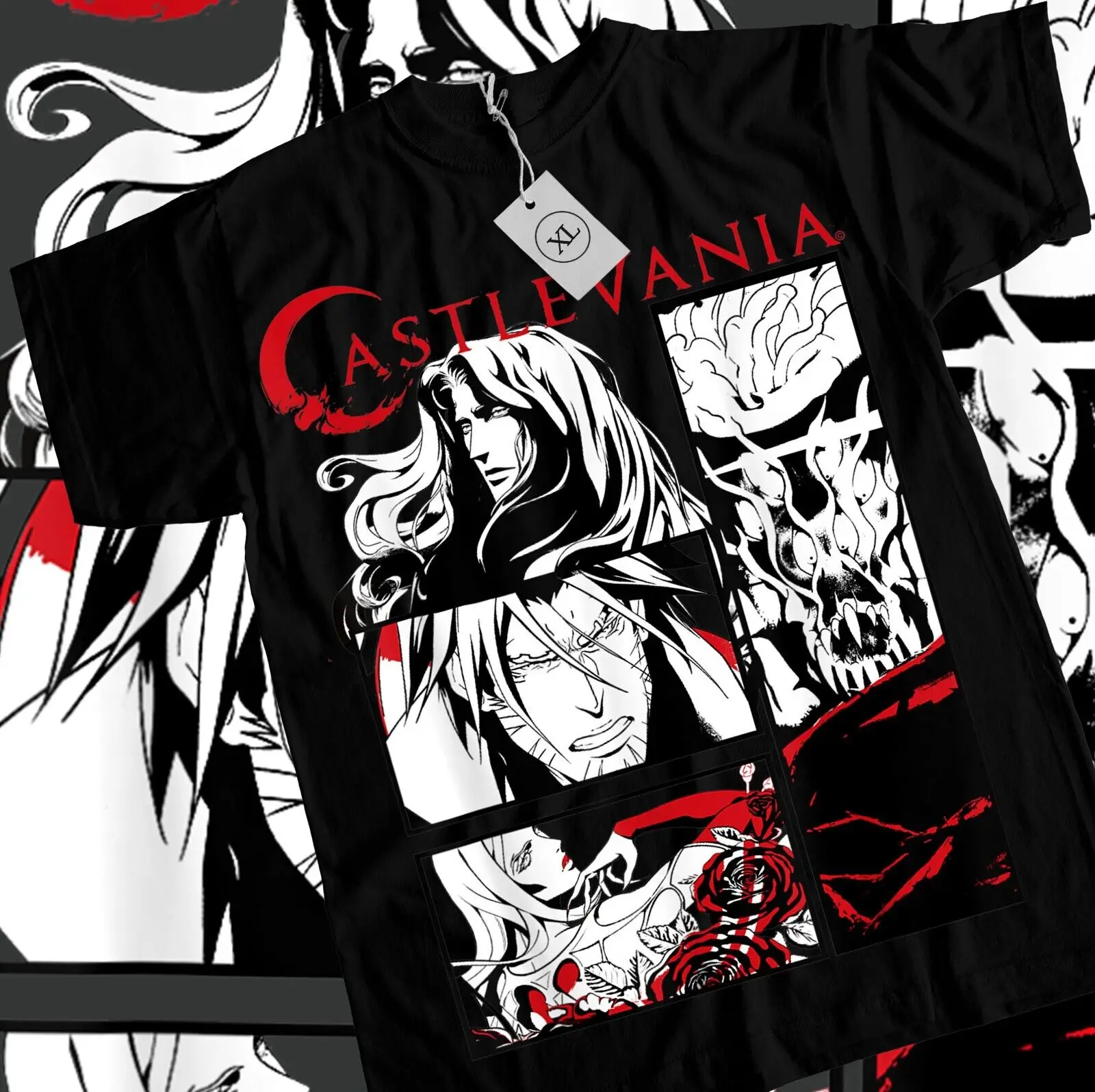 CASTLEVANIA Symphony of the Night New Unisex T-Shirt,top gaming vidio