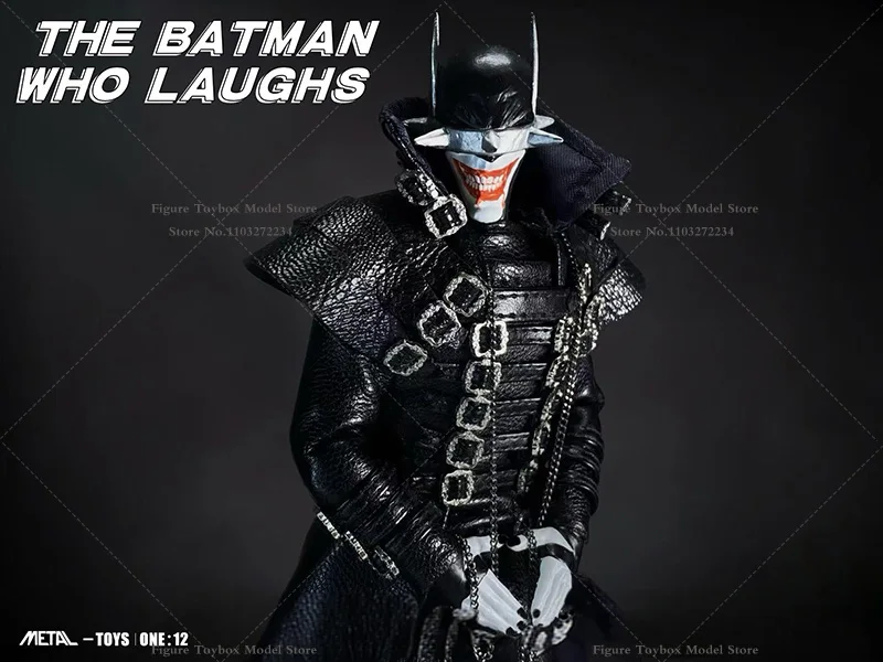 METAL-TOYS 1/12 The Batman Who Laughs Movable Action Figure Replaceable Hand Type Accessory 6