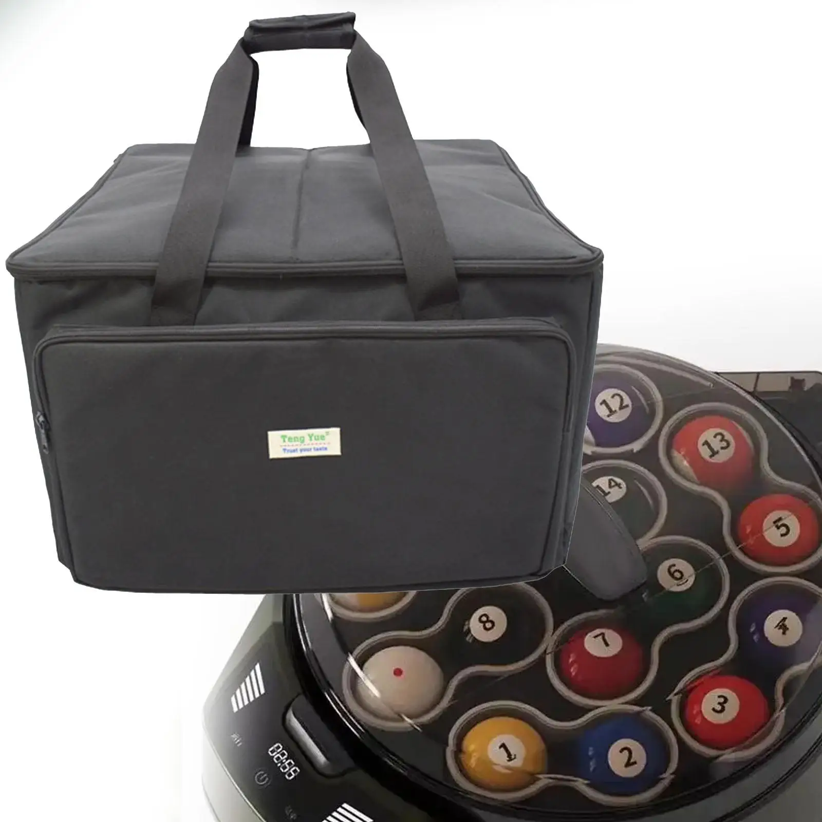 Storage Bag for Billiard Ball Cleaner Dustproof Sturdy Polishing Machine