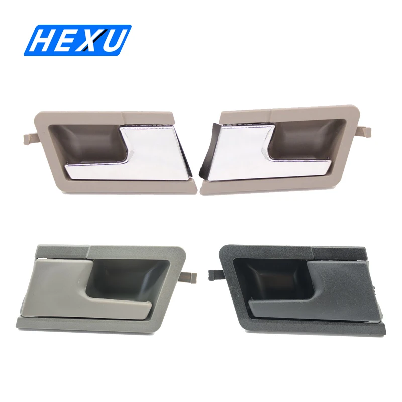 Manija de puerta interior izquierda o derecha con cromo para Volkswagen Transporter T4 Bus 90-03 701837019A 701837020A
